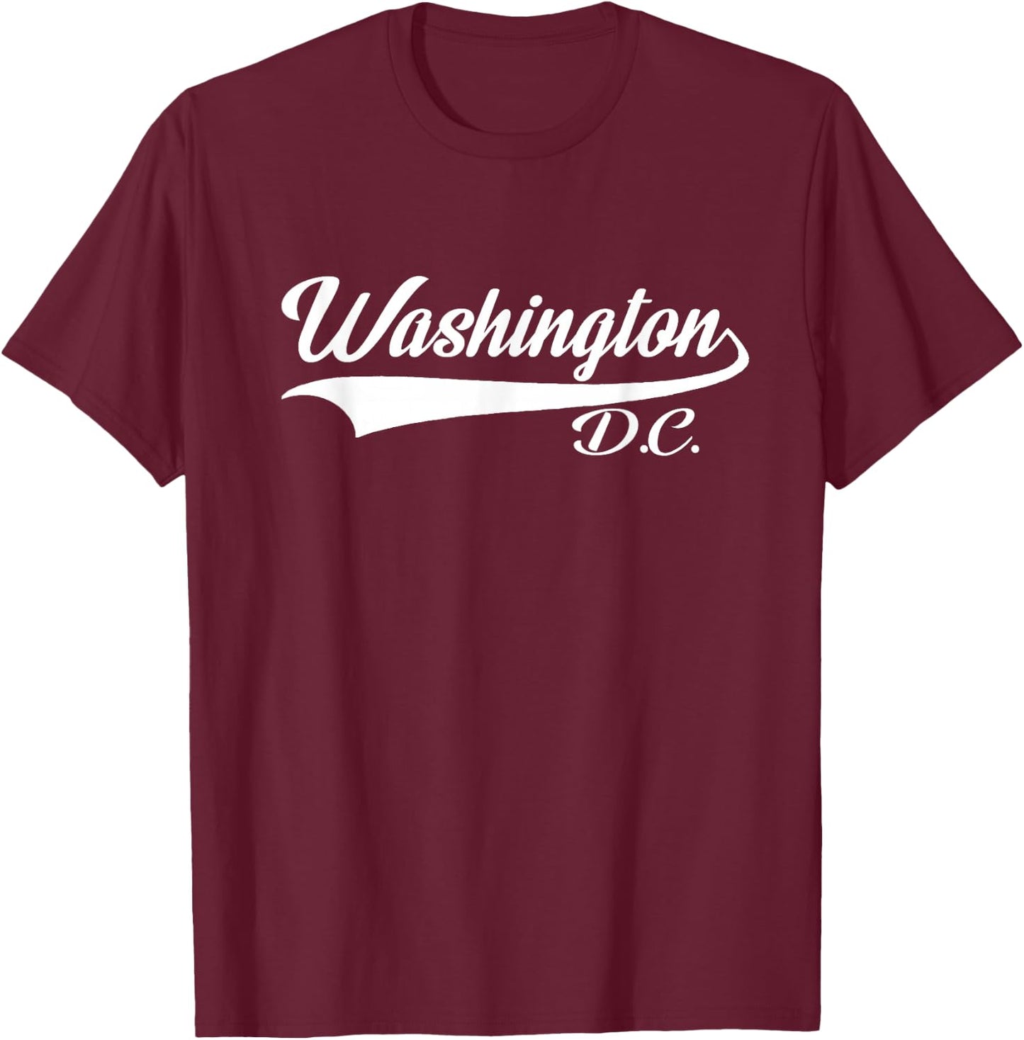 Washington D.C. - District of Colombia - Throwback Classic T-Shirt - T-Shirt | Maroon