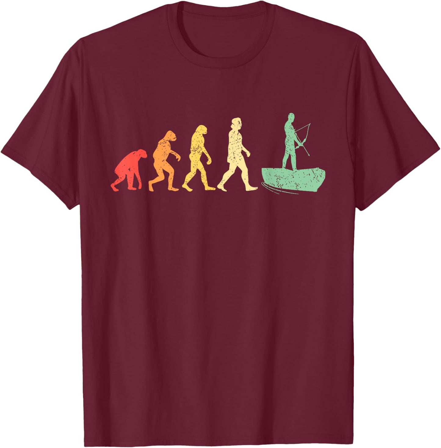 Bowfishing Bowfisherman Bowfisher Bowfishers T-Shirt - T-Shirt | Maroon