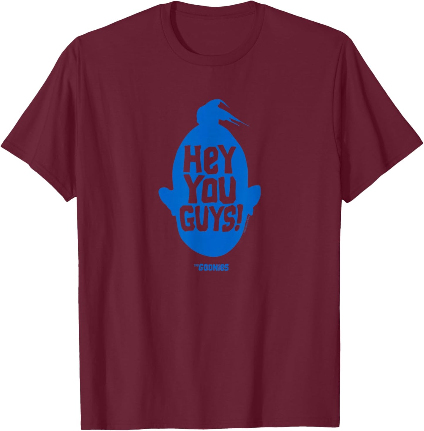 The Goonies Sloth Head Hey You Guys! Movie T-Shirt - T-Shirt | Maroon