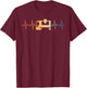 Cool CNC Machine Art Women CNC Machining Programmer T-Shirt - T-Shirt | Maroon