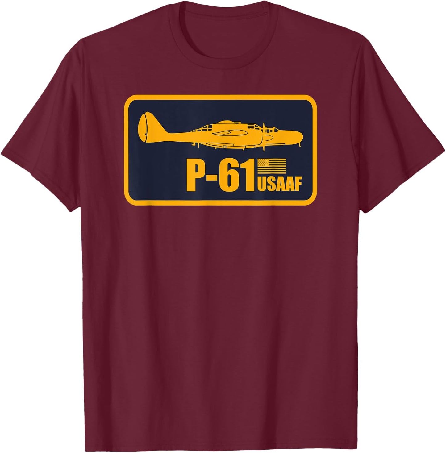 P-61 T-Shirt - T-Shirt | Maroon