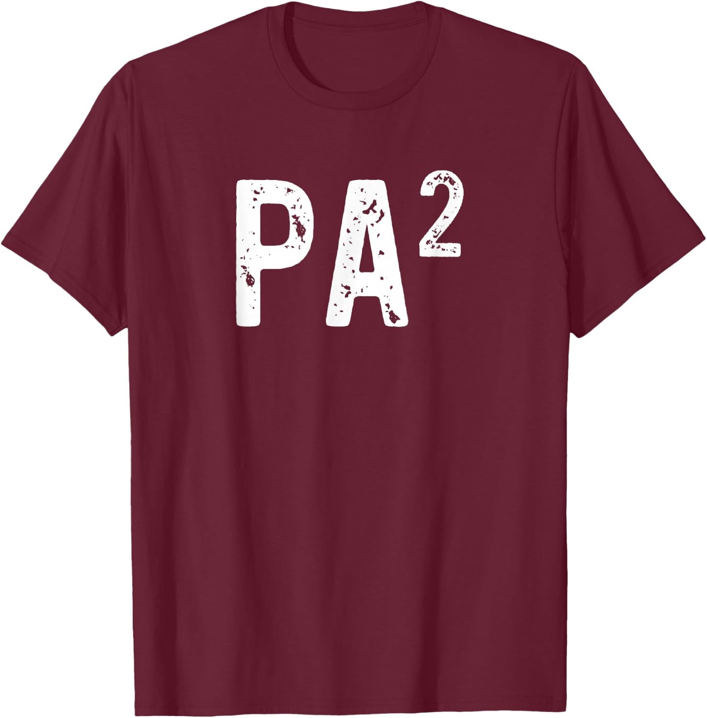 Second Time Pa Again 2nd Power Baby Announcement T-Shirt - T-Shirt | Maroon