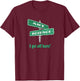 Intersection of Art and Science T-Shirt - T-Shirt | Maroon