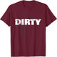 Dirty Bird Shirt Atlanta Fans Football T-Shirt - T-Shirt | Maroon