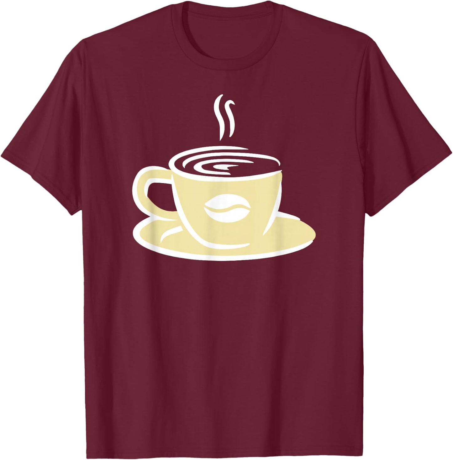 Cup of coffee T-Shirt - T-Shirt | Maroon