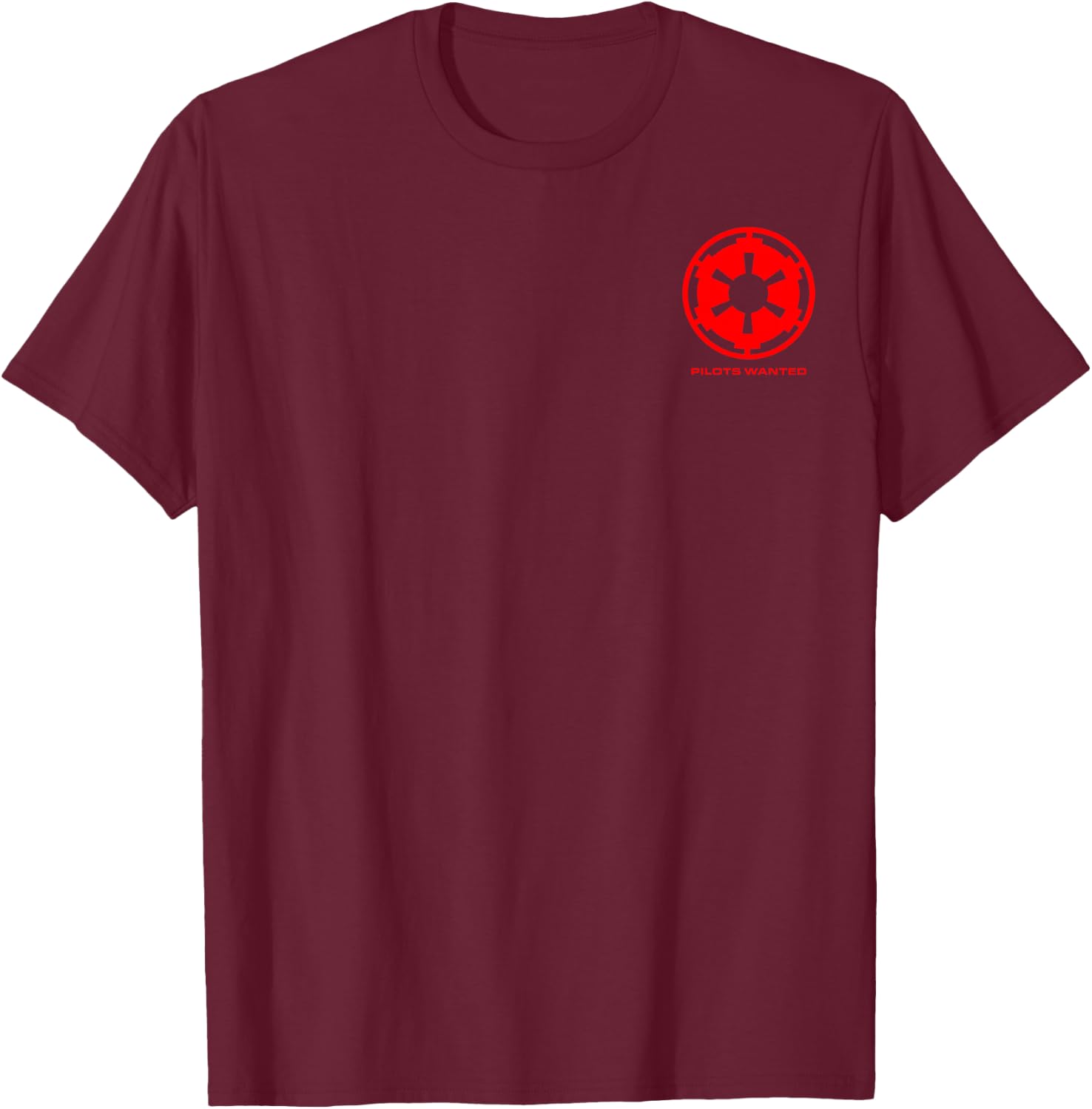 Star Wars: Squadrons Imperial Pilots Wanted T-Shirt - T-Shirt | Maroon