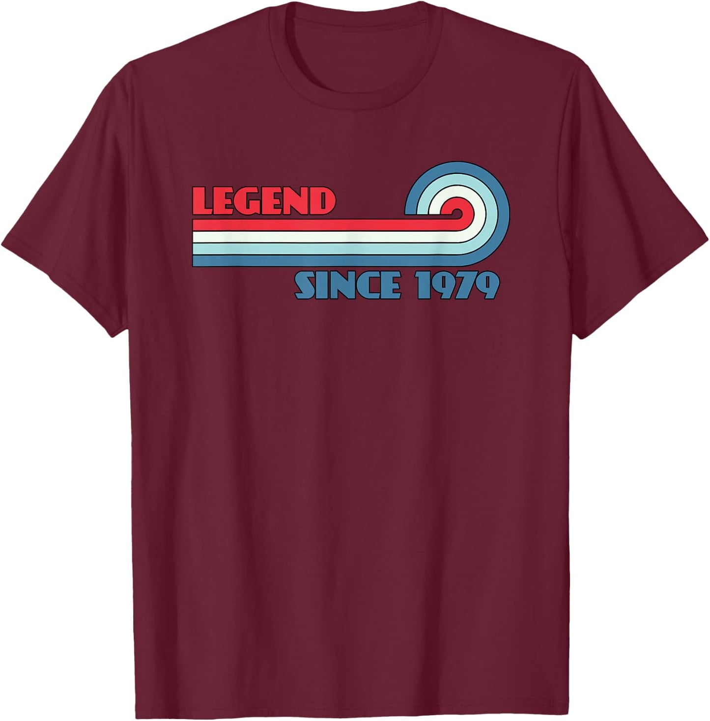Legend Since 1979 T-Shirt - T-Shirt | Maroon
