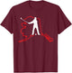 Alaska Golfer Alaska State Map Golf Player Lover Golfing T-Shirt - T-Shirt | Maroon