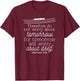 Do Not Worry About Tomorrow Christian Matthew 6:34 T-Shirt - T-Shirt | Maroon