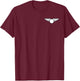 Airplane Flying Wing Design Aviation T-Shirt - T-Shirt | Maroon