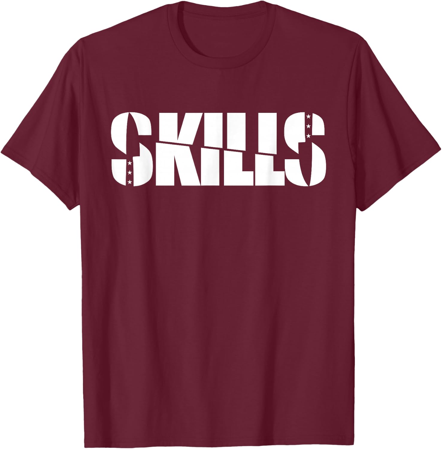 Chef Knife Skills - Cutlery Knives Cooking T-Shirt - T-Shirt | Maroon