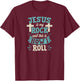Jesus Is My Rock - Funny Christian Youth Pastor Humor T-Shirt - T-Shirt | Maroon