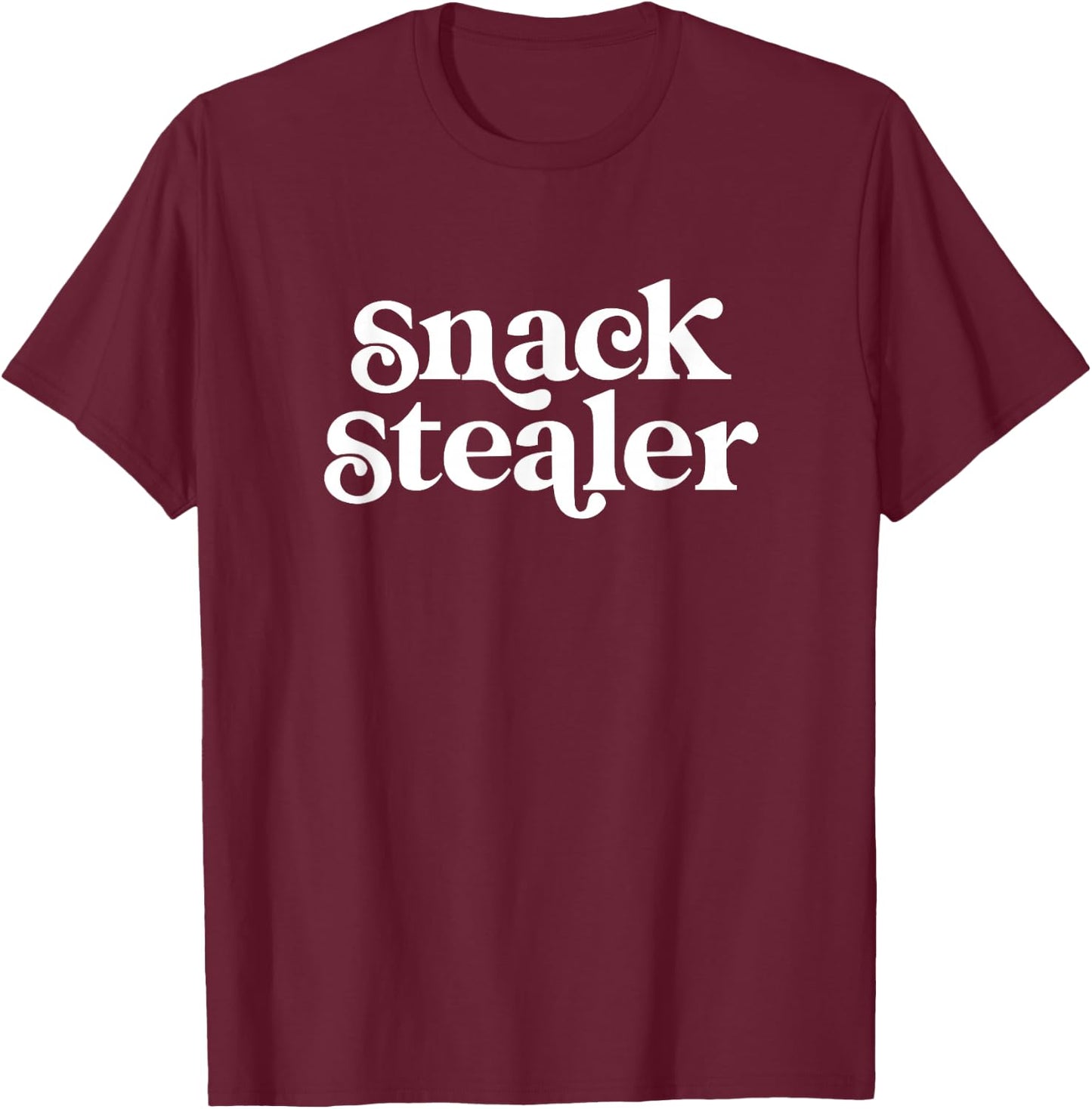 Snack Stealer - Funny Toddler T-Shirt - T-Shirt | Maroon