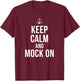 Mock Trial Keep Calm for Law Student T-Shirt - T-Shirt | Maroon