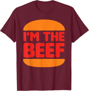 CRUDO I'm The Beef -Adults Black T-Shirt - T-Shirt | Maroon