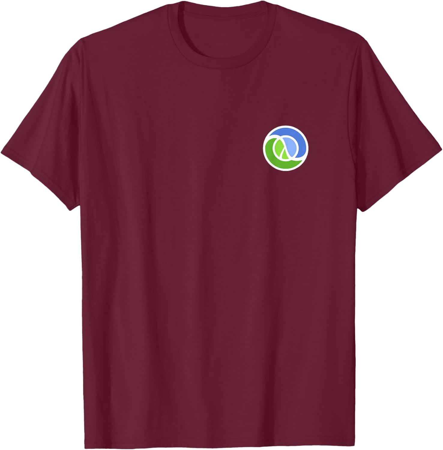 Clojure Programming Language Logo Clojure Programmers T-Shirt - T-Shirt | Maroon