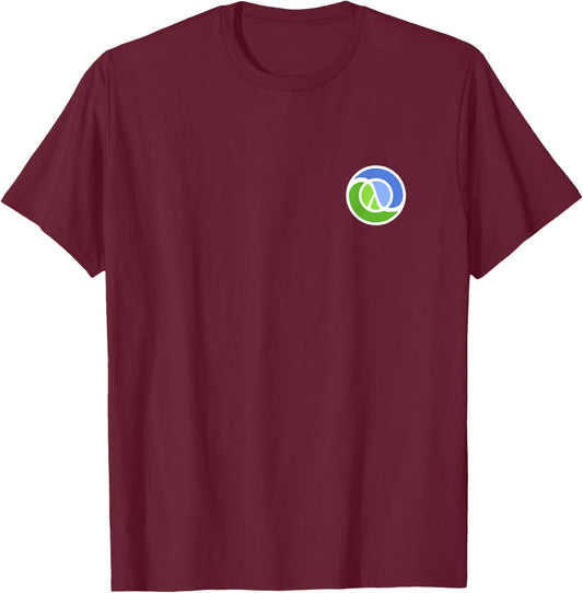 Clojure Programming Language Logo Clojure Programmers T-Shirt - T-Shirt | Maroon