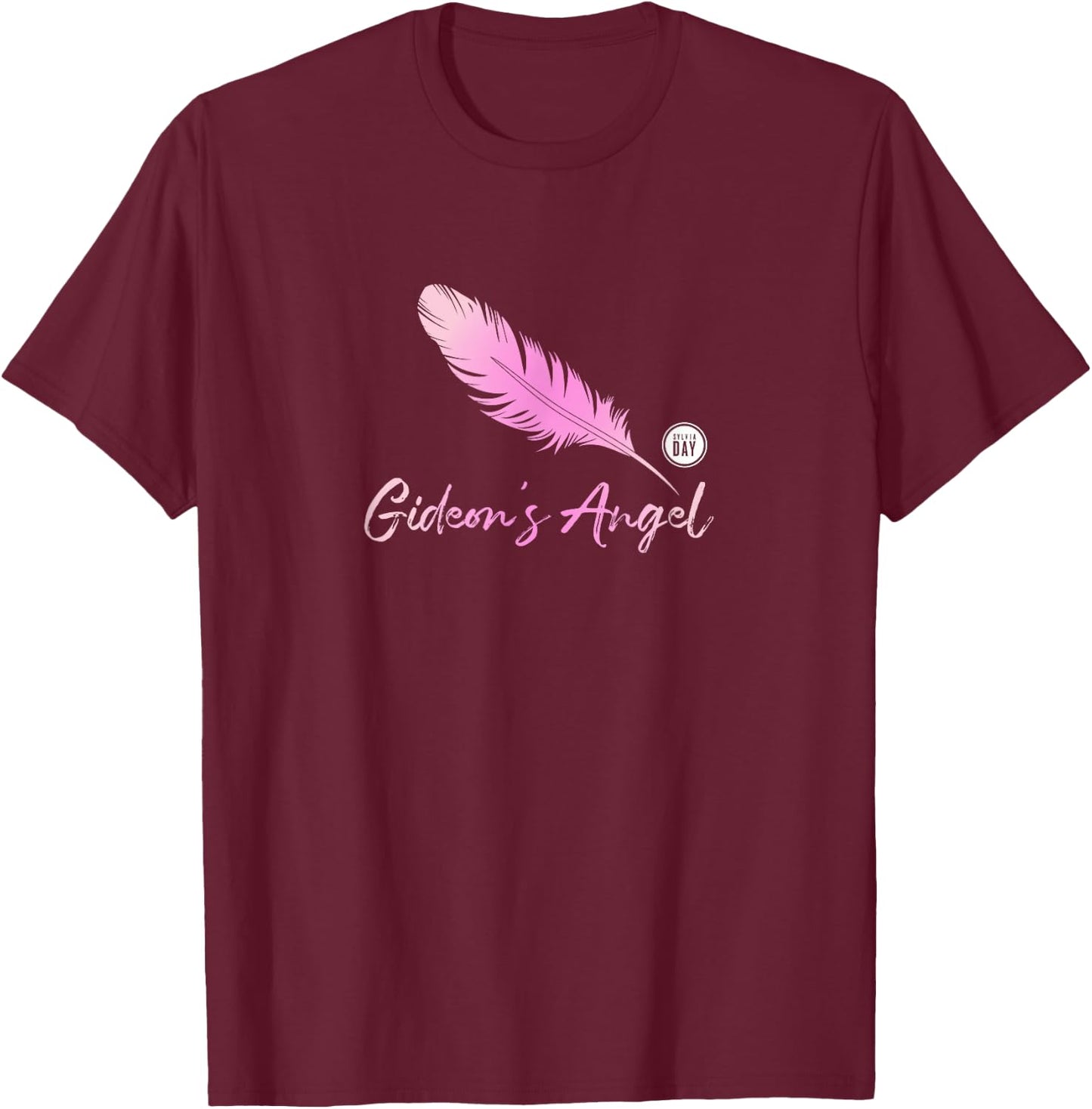 Gideon Cross' Angel T-Shirt - T-Shirt | Maroon