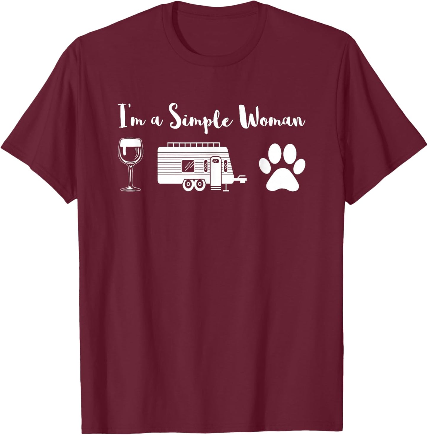 Wine Shirt Women Wine-Lover Gifts for Winemaker Red Wine T-Shirt - T-Shirt | Maroon