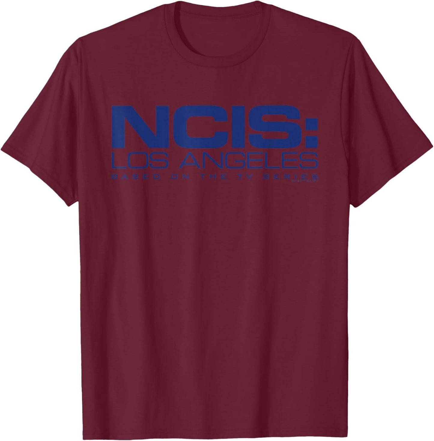 NCIS: Los Angeles logo T-Shirt - T-Shirt | Maroon