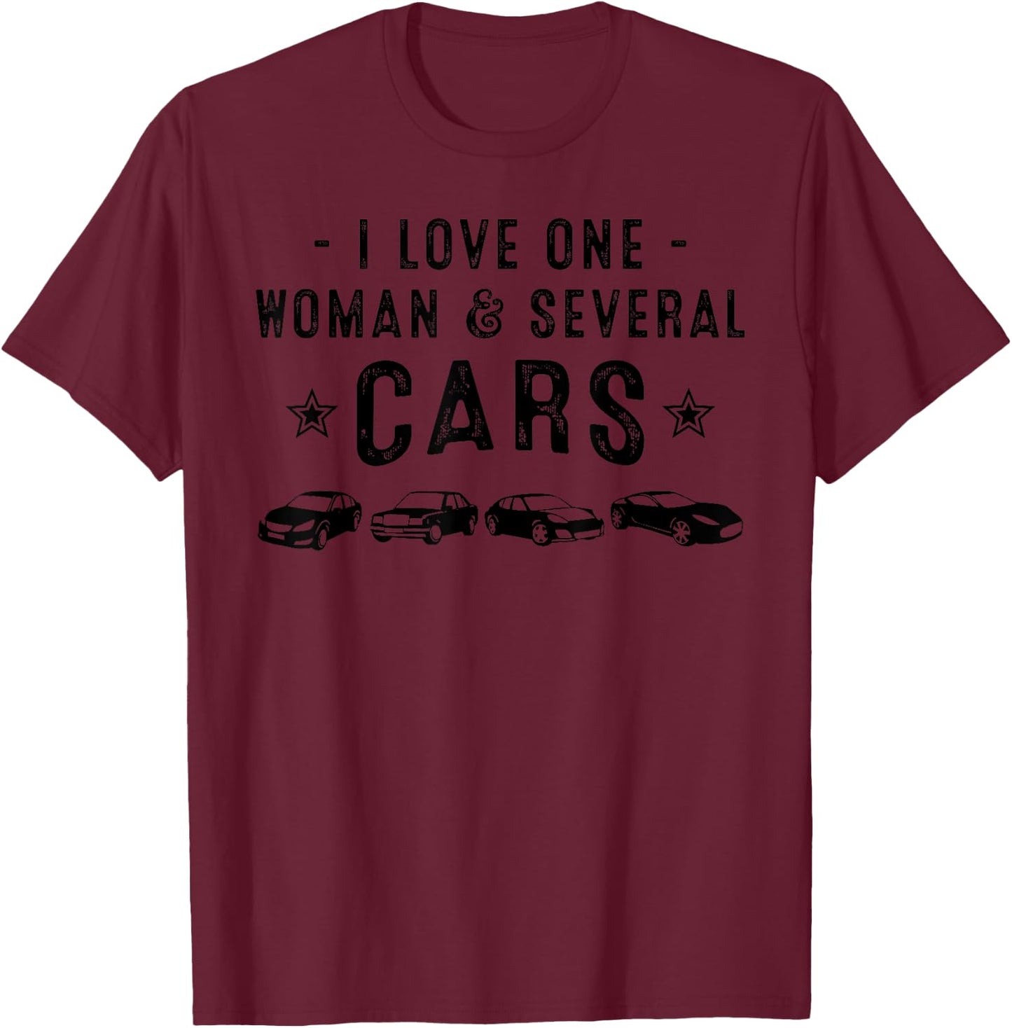 Funny Auto Mechanic Car Lover Gift Men Cool Car Enthusiast T-Shirt - T-Shirt | Maroon