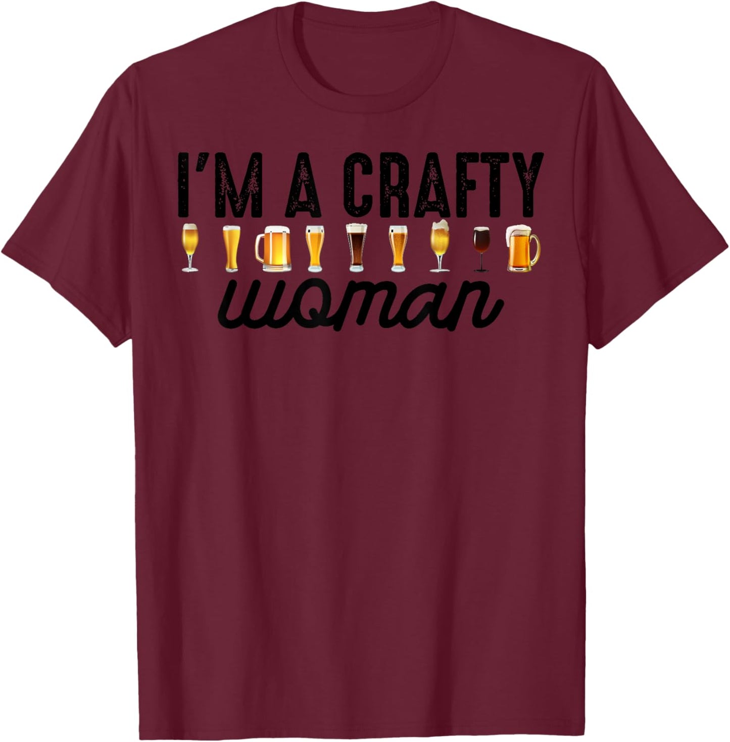 Funny Craft Beer Gift Cool Beer Brewers Ladies T-Shirt - T-Shirt | Maroon