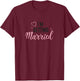 BRIDE and bridesmaid I'm Getting Married matching gift T-Shirt - T-Shirt | Maroon