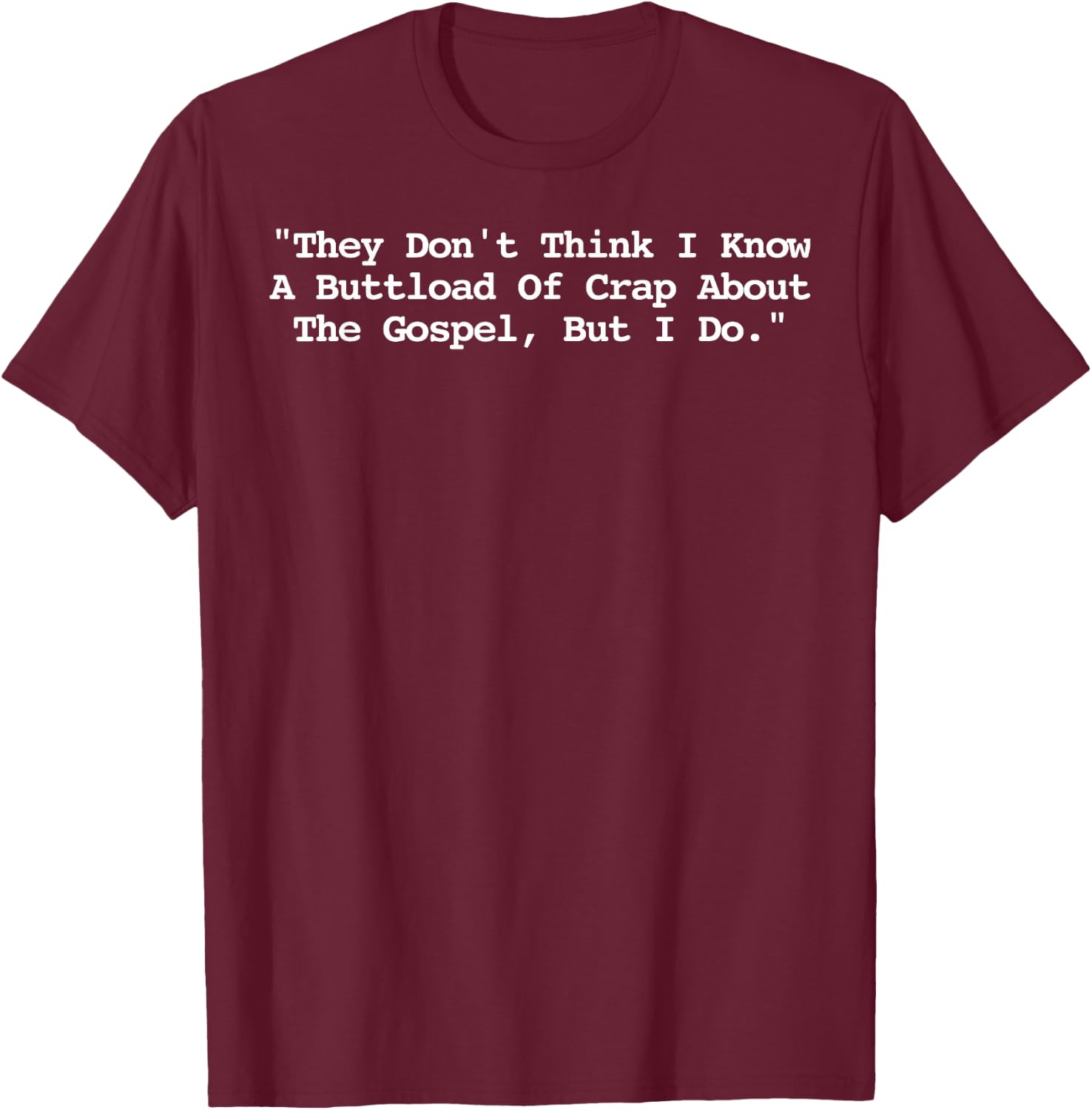 The Gospel Nacho Funny Lucha Libre Wrestling T-Shirt - T-Shirt | Maroon