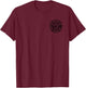 Fire Department Logo Uniform Fireman Symbol Firefighter Gear T-Shirt - T-Shirt | Maroon