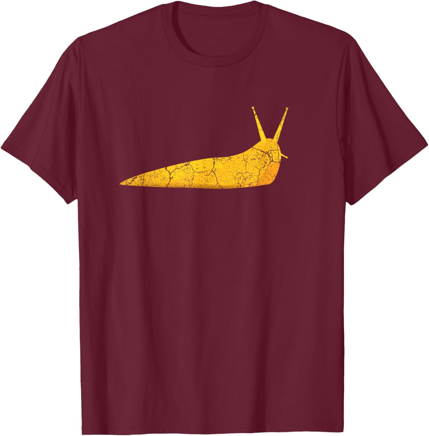 Banana Slug – Exotic Slug Lover Ecosystem Zoology Lover T-Shirt - T-Shirt | Maroon