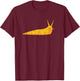 Banana Slug – Exotic Slug Lover Ecosystem Zoology Lover T-Shirt - T-Shirt | Maroon