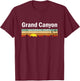 Grand Canyon National Park Hiking T-Shirt - T-Shirt | Maroon