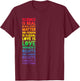 Science is Real Black Lives Matter Equality Human Rights T-Shirt - T-Shirt | Maroon