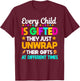Special Education Teacher Child Gifted SPED Educator T-Shirt - T-Shirt | Maroon