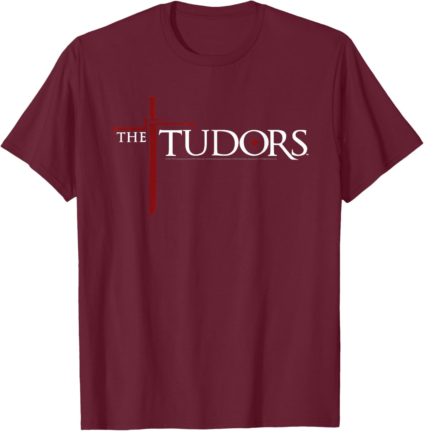 The Tudors Logo T-Shirt - T-Shirt | Maroon