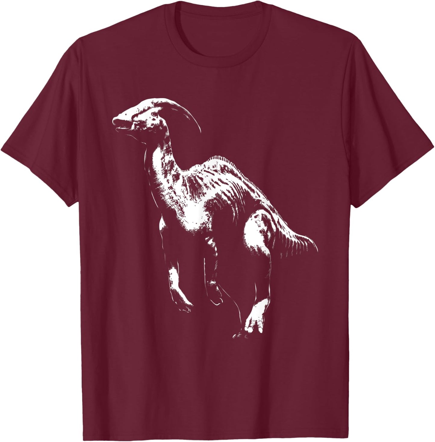 Prehistoric dinosaur parasaurolophus Gift children T-Shirt - T-Shirt | Maroon