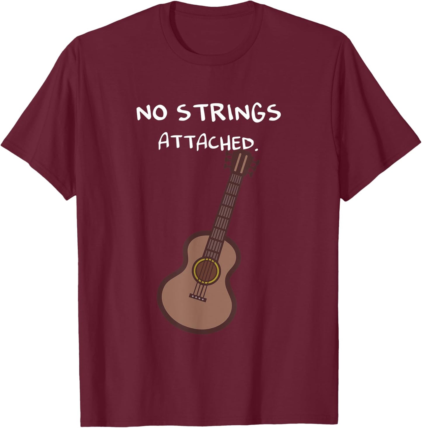 No strings attached. T-Shirt - T-Shirt | Maroon