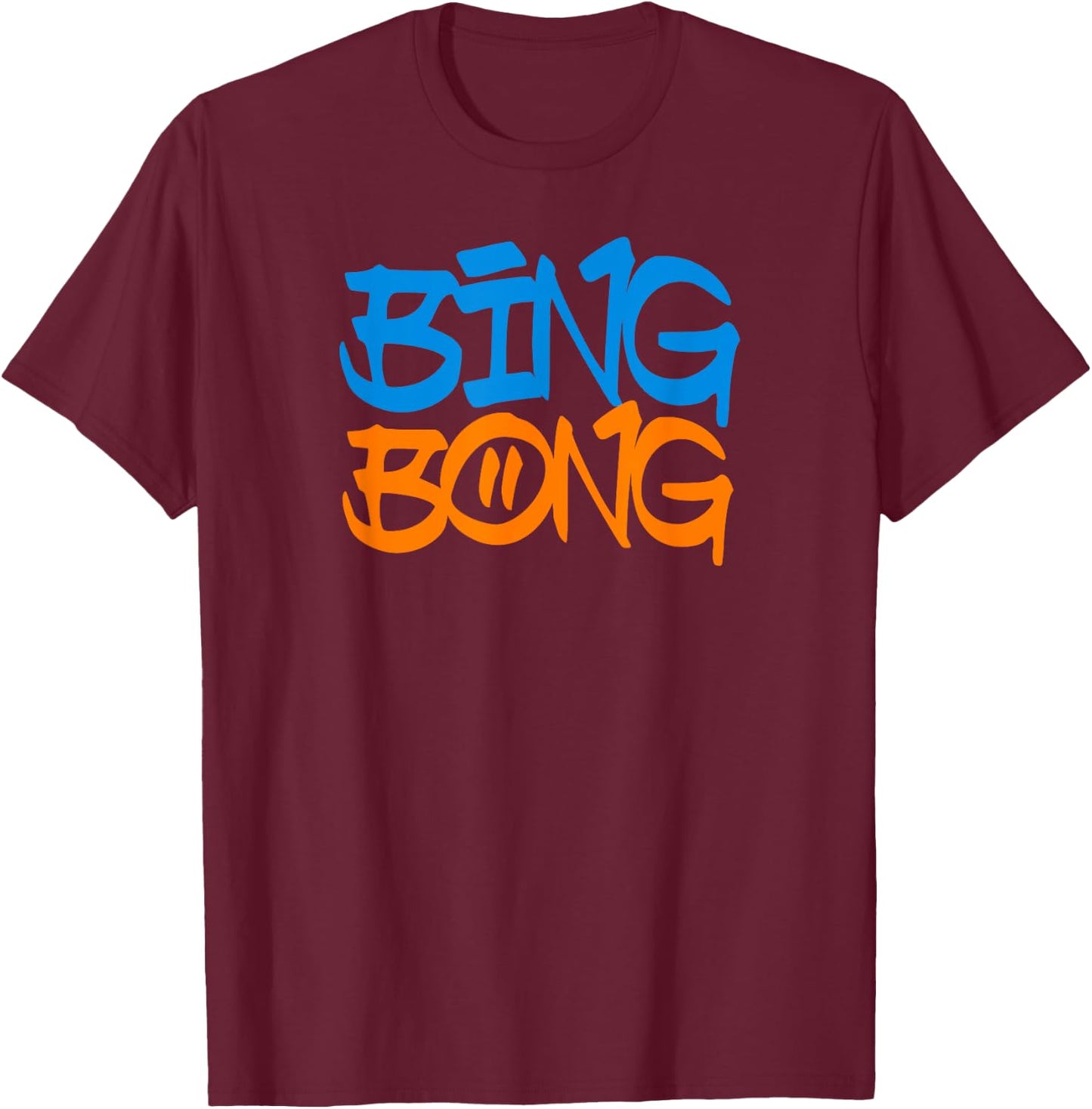 Funny NYC Subway Bing Bong Rally Sound T-Shirt - T-Shirt | Maroon