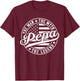 Pepa The Man The Myth The Legend Funny Father's Day T-Shirt - T-Shirt | Maroon