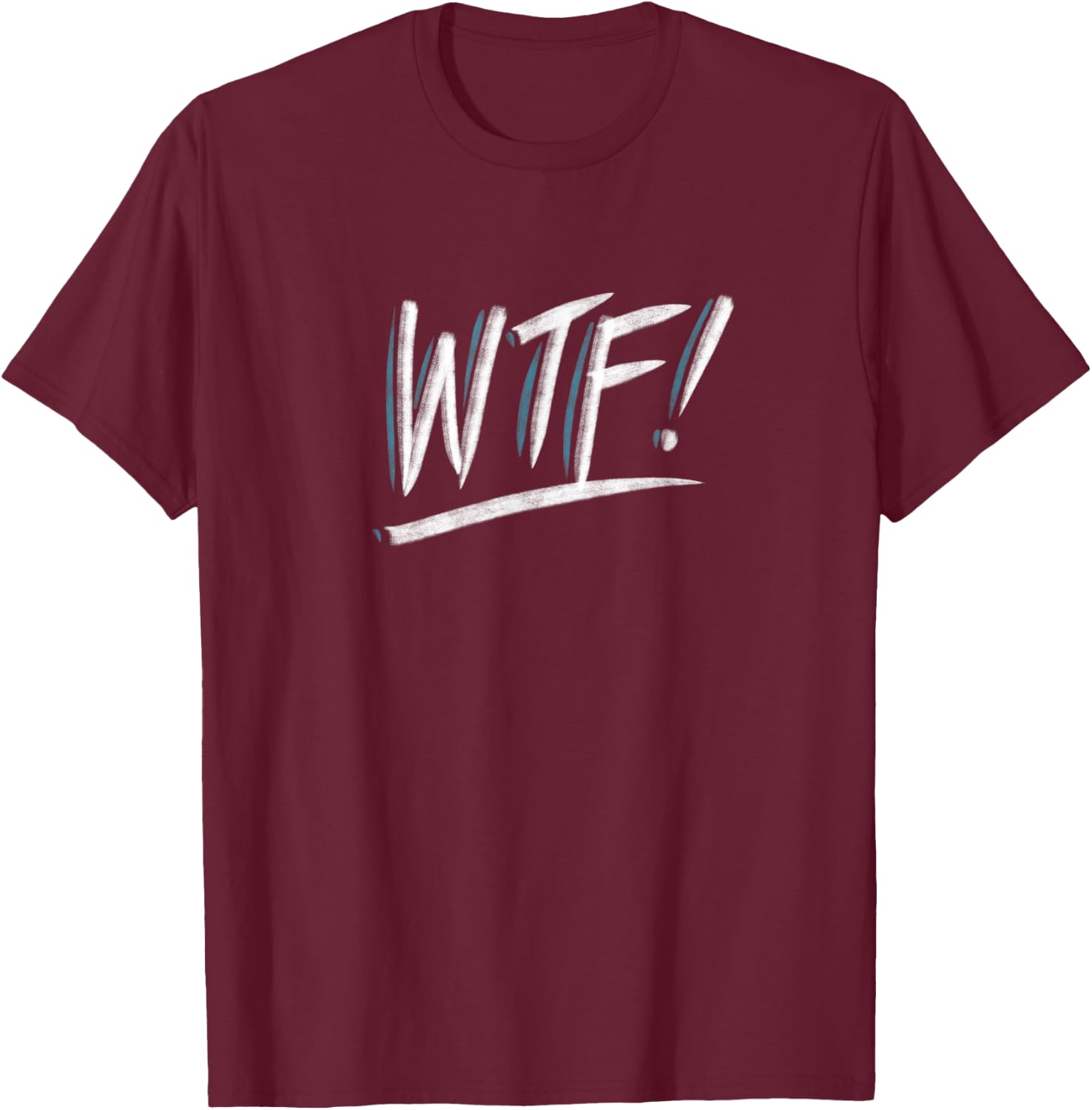 Wtf! T-Shirt - T-Shirt | Maroon
