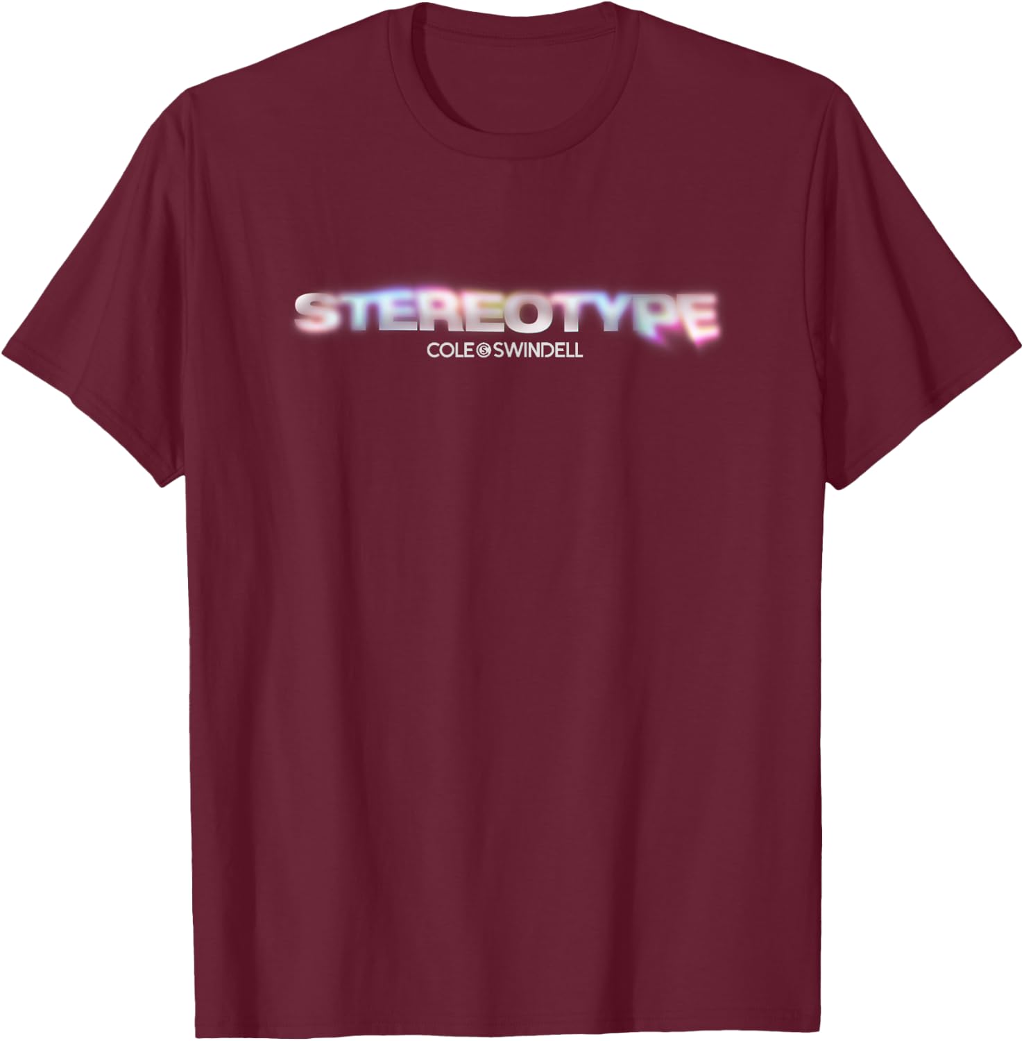 Cole Swindell Stereotype T-Shirt - T-Shirt | Maroon