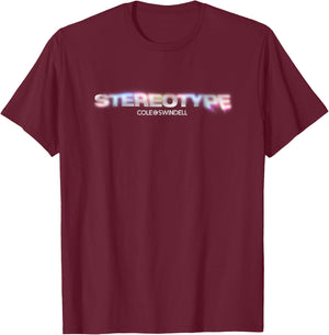 Cole Swindell Stereotype T-Shirt - T-Shirt | Maroon