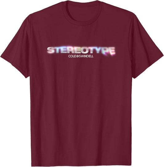 Cole Swindell Stereotype T-Shirt - T-Shirt | Maroon