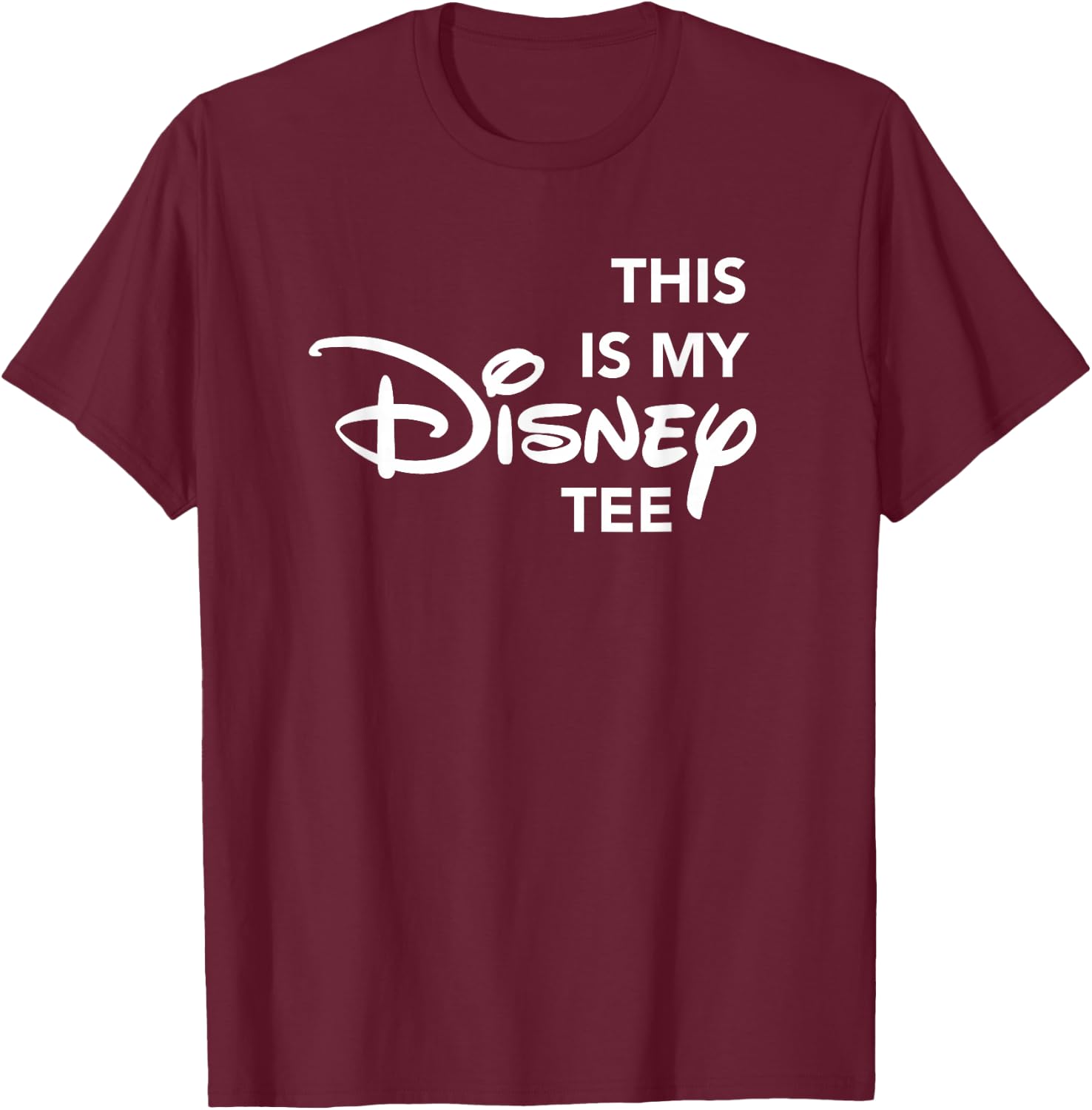Disney This Is My Disney T-Shirt - T-Shirt | Maroon