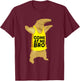 Come At Me Bro Anteater Shirts -Adults Kids Black Cartoon Modern Small Classic Fit Short Sleeve T-Shirt - T-Shirt | Maroon