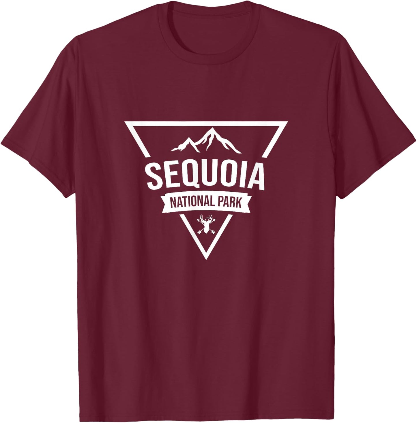 Sequoia National Park T-Shirt - T-Shirt | Maroon