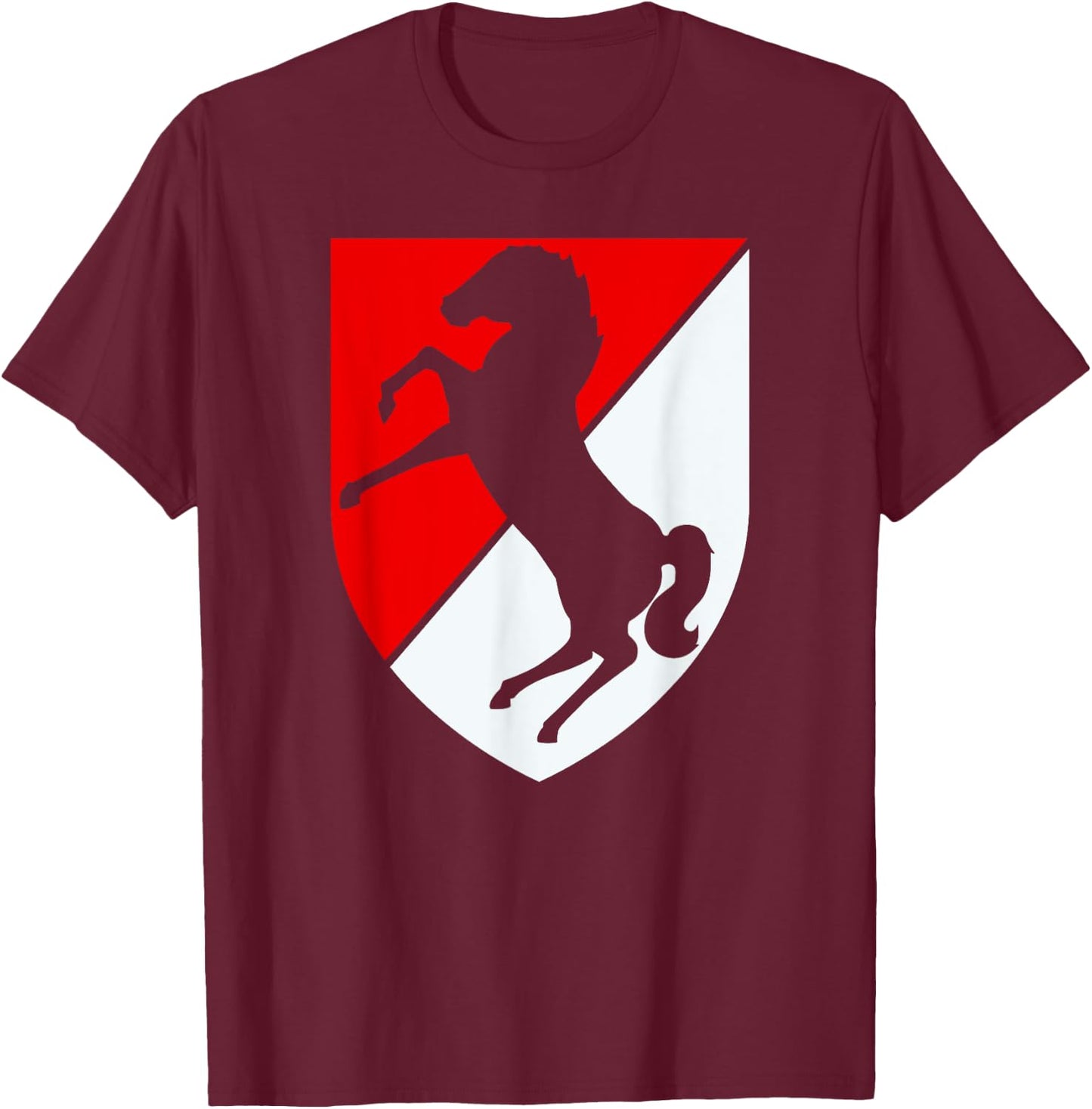 11th Armored Cavalry Regiment 11 ARC T-Shirt - T-Shirt | Maroon