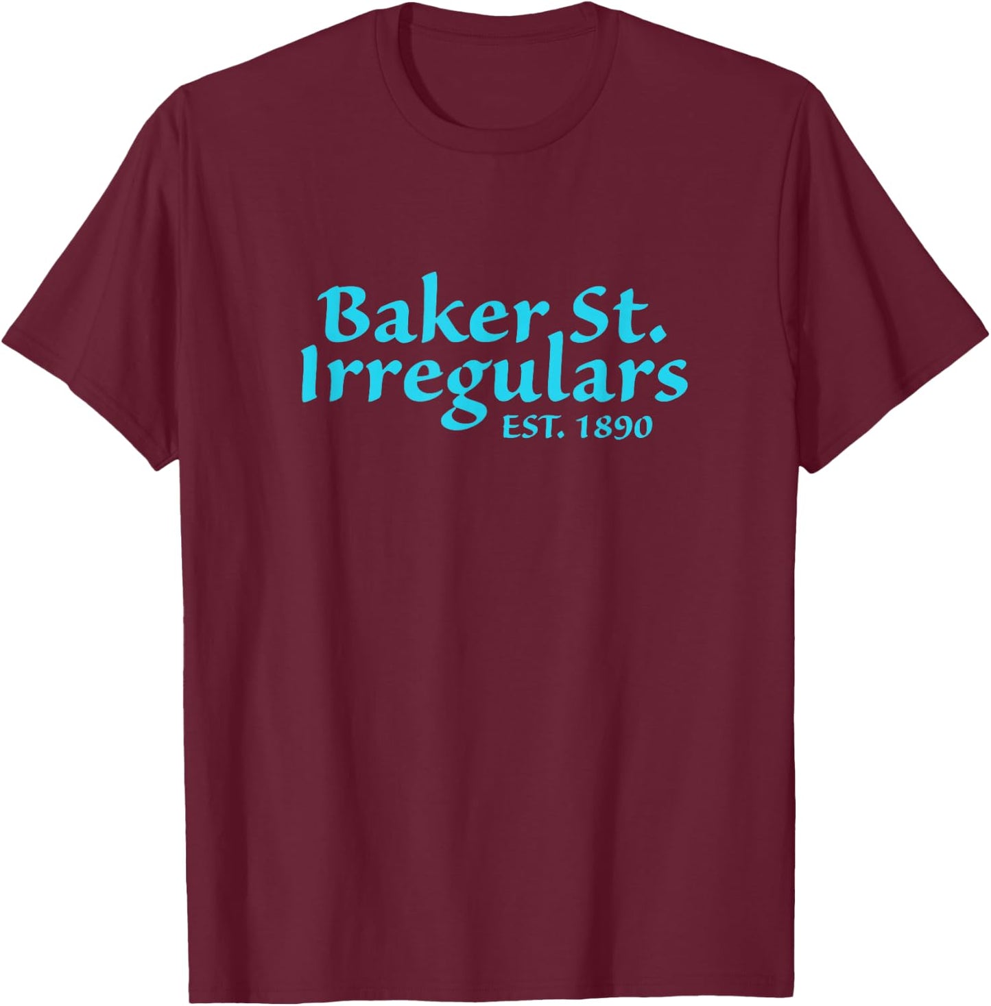 The Baker Street Irregulars - Sherlock Holmes T-Shirt - T-Shirt | Maroon