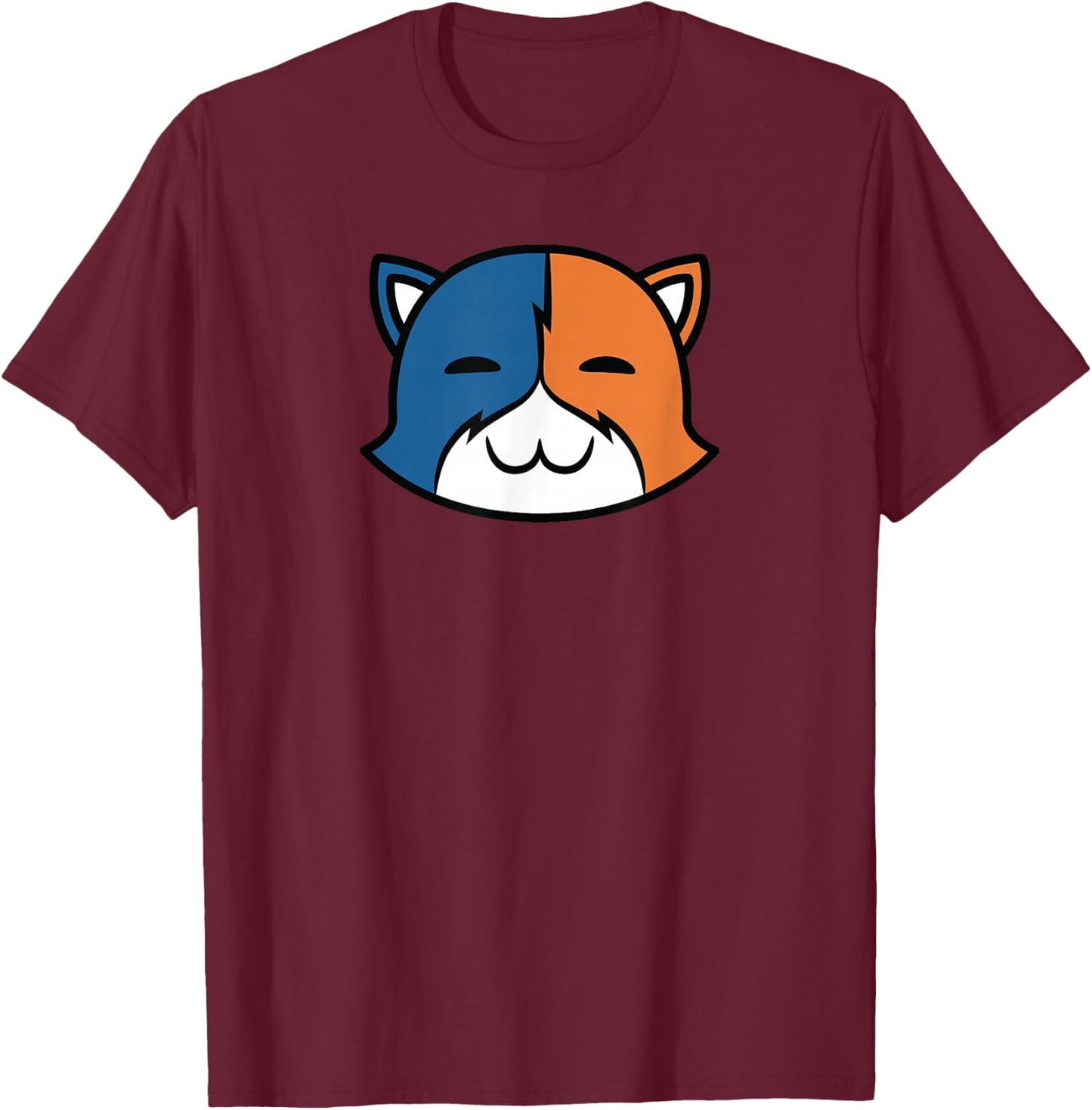 Fortnite Smile Meowscles T-Shirt - T-Shirt | Maroon