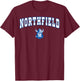 Northfield High School Norsemen C2 T-Shirt - T-Shirt | Maroon